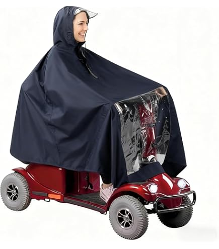 Amazon.com: JTYX Oversized Motorcycle Tricycle Rain Poncho