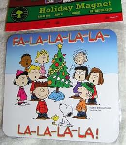 Amazon.com : Peanuts Gang and Snoopy Singing Around Christmas Tree