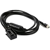 HAIN Car Female 3.5mm AUX Audio Adapter Cable for E39 E53 X5 X5M Z4 E83 E85 E86 X3 Mini Cooper