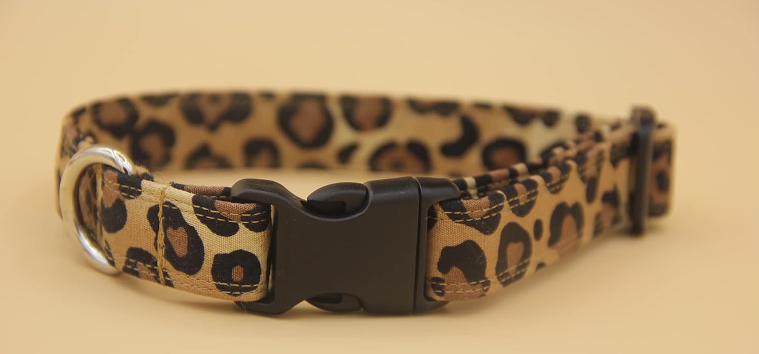 Leopard Dog Collar (XLarge) Amazon.co.uk Handmade Products