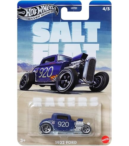 Amazon.com: Hot Wheels- '32 Ford - Mattel Games 1/5 [Blue/DOS] #27