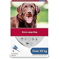 Extra-Large Dogs Weighing Over 25 kilograms (Over 55 pounds) -6 doses