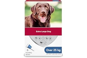 Extra-Large Dogs Weighing Over 25 kilograms (Over 55 pounds) -6 doses
