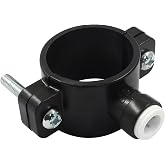Waziaqoc Drain Saddle Valve with 3/8" Quick Connect | Plastic, Water Hose Pipe Adapter, For Under Sink Reverse Osmosis System