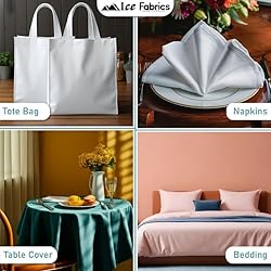 Ice Fabrics Cotton Polyester Broadcloth Fabric by