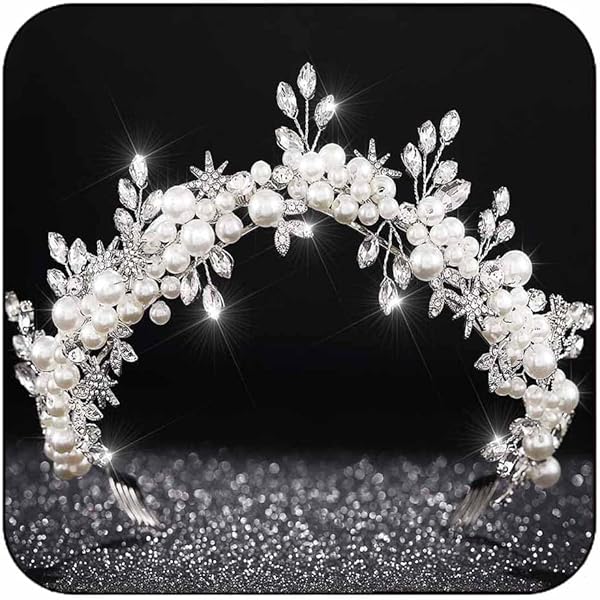 Amazon.com : ZIFENGXUAN Ladies Crown Tiara for Women Crystal
