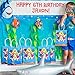 Cute Shark Party Bags For Baby Birthday Favor Kids Candy Gifts Paper Bag, Well for Girls or Boys-12pack