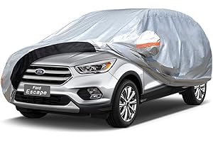 GUNHYI Car Cover Custom Fit Ford Escape (2008-2025) Waterproof for Automobiles, Oxford Sun Rain Dust Snow Protection (Ships from US Warehouse, Delivery 3-8 Days)