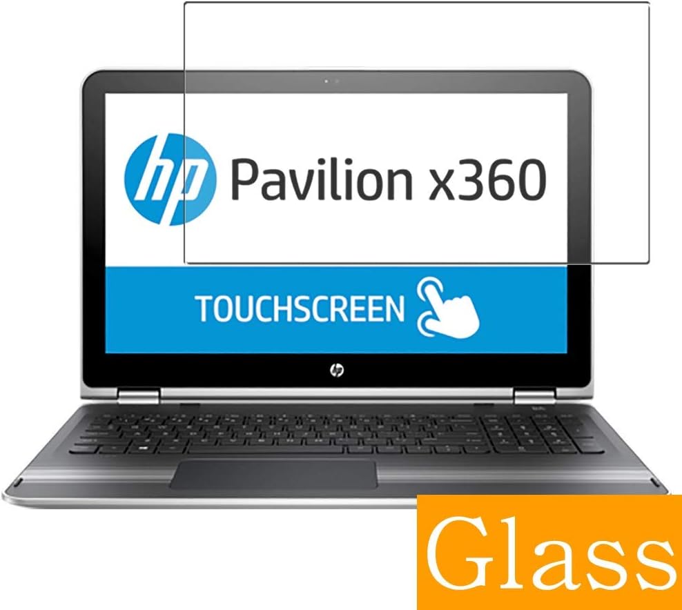 Synvy Tempered Glass Screen Protector for HP Pavilion x360 15-bk000 / bk020wm / bk010nr / bk062sa / bk002tx / bk057sa / bk021nr / bk060sa / bk075nr / bk001tx 15.6" Visible Area