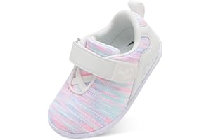 L-RUN Toddler Sneakers Boys Girls Lightweight Shoes Knit Kids Walking Shoes for Indoor Outdoor