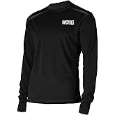 FXR Men's Tenacious Merino Longsleeve Base Layer (Black - 3X-Large)