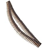 Fun World Bullet Belt Accessory, Multi-Colored, Standard