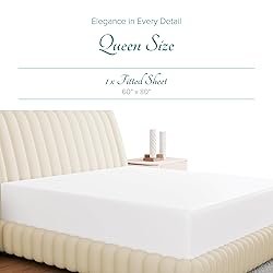Carressa Linen 100% Egyptian Cotton Queen Fitted