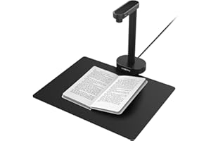 VIISAN A8401 Document Scanner Camera: 16MP Output, Portable USB Camera for Laptop/Desktop, Deskewing, Multiple Page Documents Scanning, OCR & TTS Tech, Works with Windows & MacOS