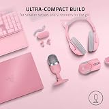 Razer Seiren Mini USB Condenser Microphone Quartz Pink Streaming view 5