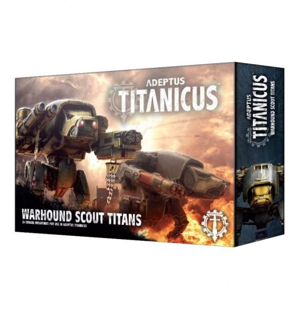 Games Workshop Warhammer 40,000 Adeptus Titanicus: Warhound Scout Titans