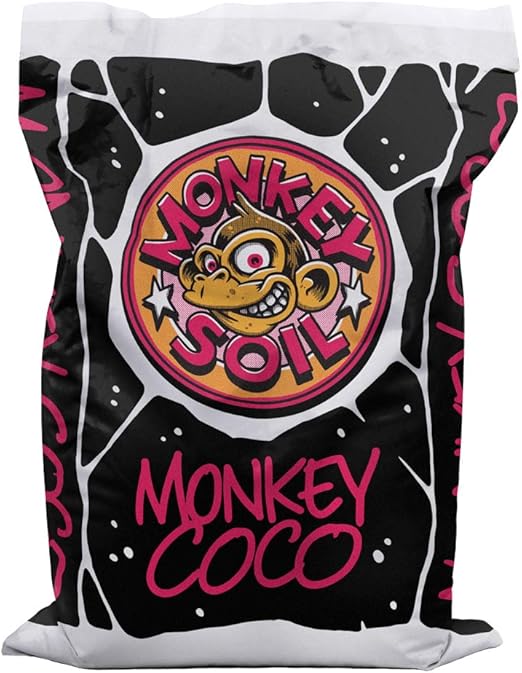 MONKEY SOIL Fibra Turba de Coco Plantas 50L Sustrato Marihuana ...