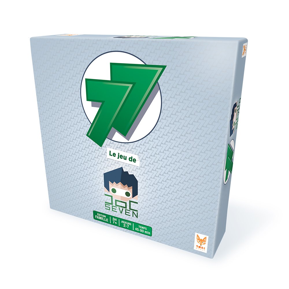 Topi Games - 77 - The Game De Doc Seven - Board Game - Board Game - Ages 7 and up - 2 to 7 players - DOC-7-399001