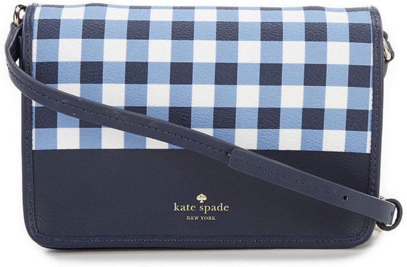 Blue gingham purse Clearance