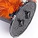 AmaGood Mini Top Hat Feather Fascinator Cocktail