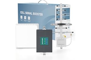 Cell Phone Booster for House & Cottage | Up to 4,500 sq ft | Cell Phone Signal Booster Boost 5G 4G LTE for All Canadian Carri