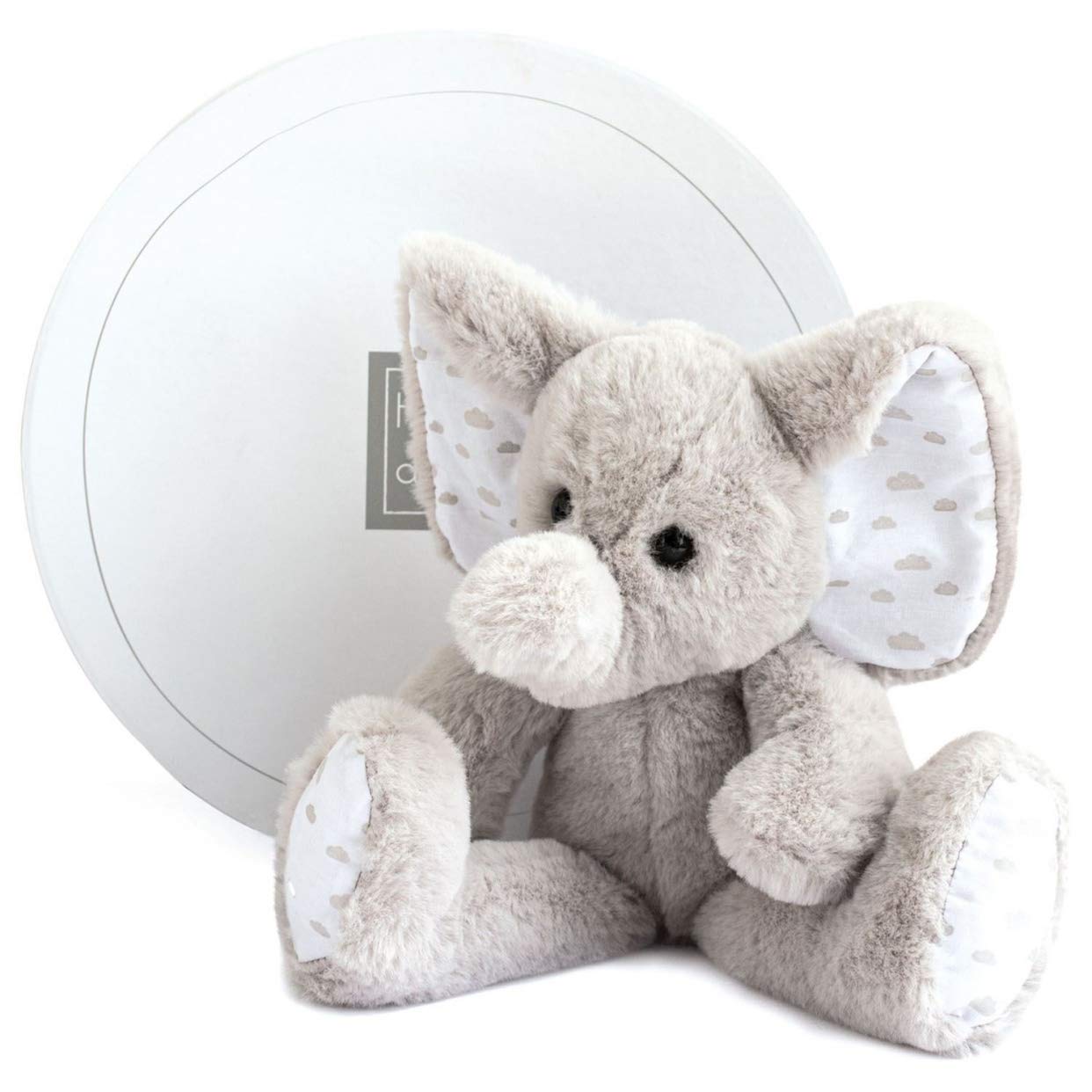 Histoire d'ours HO2948 Copain Câlin Elephant Soft Toy Grey 25 cm