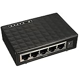 Maxesla 5-Port Gigabit Network Ethernet Switch 10/100/1000Mbps RJ45 Ports (Auto MDI/MDIX) Plug and Play Power Saving Desktop Switch