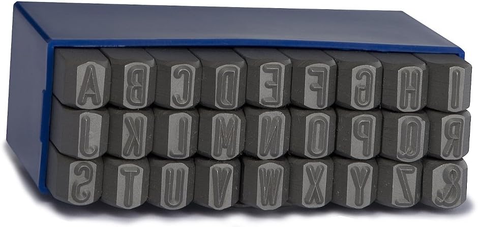 GRAVUREM 101.SR2,5 - Juego abecedario 27 piezas (A-Z) SR - Standard (2,5 mm)