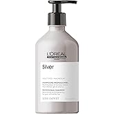 L'Oreal Professionnel Purple Shampoo, Silver Hair Shampoo Neutralizes Unwanted Tones, Neutralizes Yellow Tones, For Natural, 