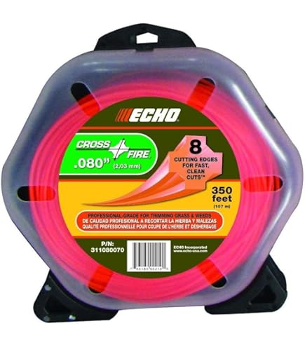 エコロジー Amazon.com : Echo 1 Lb 080 Cross-Fire Trimmer Line : Industrial