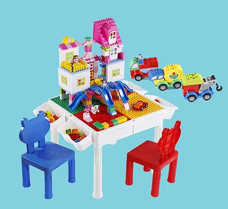 large wooden lego blocks