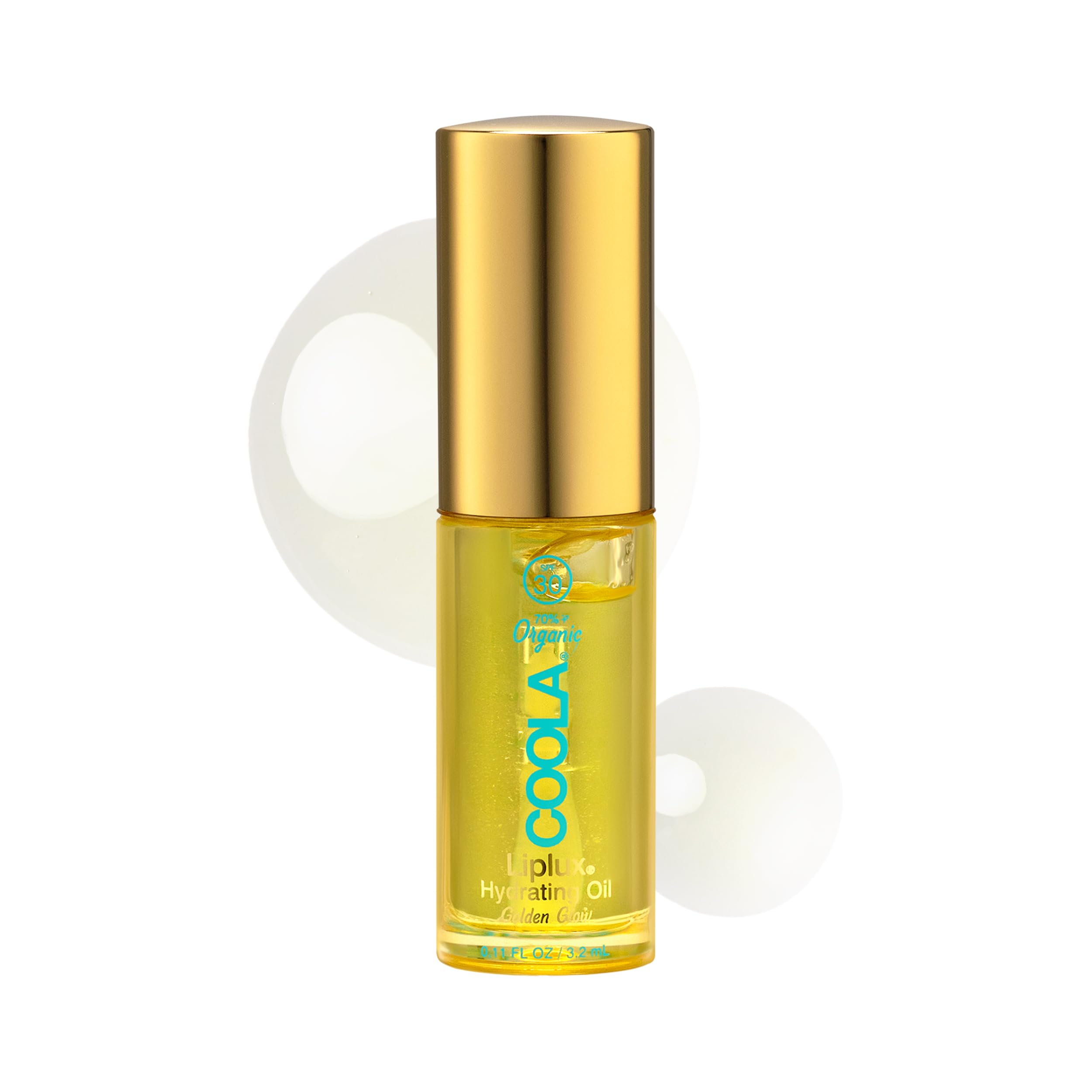 Photo 1 of COOLA Organic Liplux Lip Oil and Lip Gloss Sunscreen with SPF 30, Dermatologist Tested Lip Balm for Daily Protection, Vegan and Gluten Free, 0.11 Fl Oz