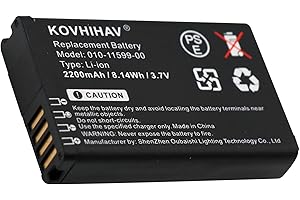 Replacement Battery for Garmin Montana 600 600T 650 650T 600t Camo 680 680T,fits 361-00053-00 010-11599-00 010-11654-0