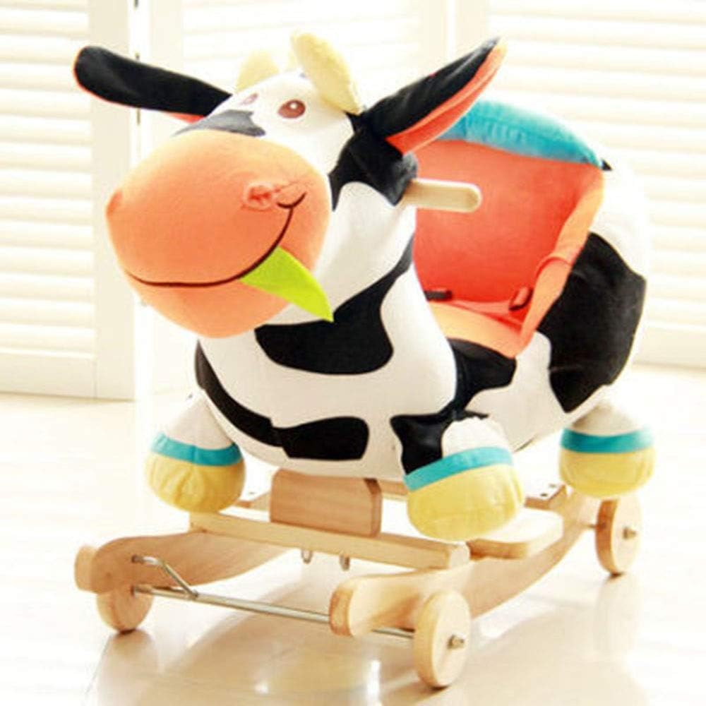 cow rocking horse
