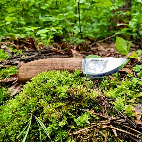 BPS Knives MK1S Mushroom Knife Sharp Stainless Steel Compact Knife