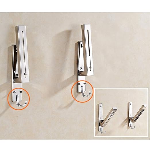 YJWOZ Soporte Montado En La Pared, Soporte Desmontable Plegable ...