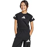 Adidas Girls Z.n.e. Cropped Fitted T-Shirt