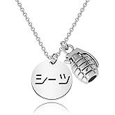 SEIRAA Anime Necklace Anime Battle Brothers Gifts Manga Character Jewelry Manga Merchandise
