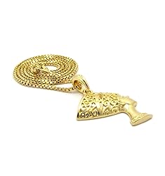CBC Crown Egyptian Queen Nefertiti Pendant with
