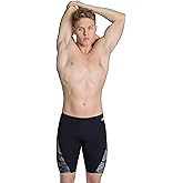 ARENA Men's Standard Performance Hydrangea Bouquet Swim Jammer Athletic Swimwear Bathing Suit