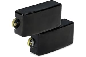 DiMarzio Relentless 4-string Middle Pickup - Gloss Black Cover