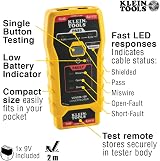 Klein Tools VDV526-100 Network LAN Cable Tester VDV Tester with Remote view 2