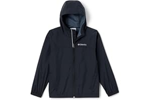 Columbia Youth Boys Glennaker Rain Jacket, 2024 Black, Small