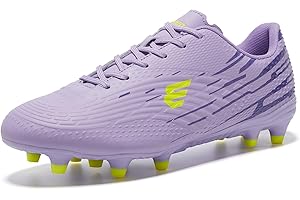 EPIMENO Soccer Cleats Men's and Women's Lightweight Football Shoes Outdoor Rugby Boots
