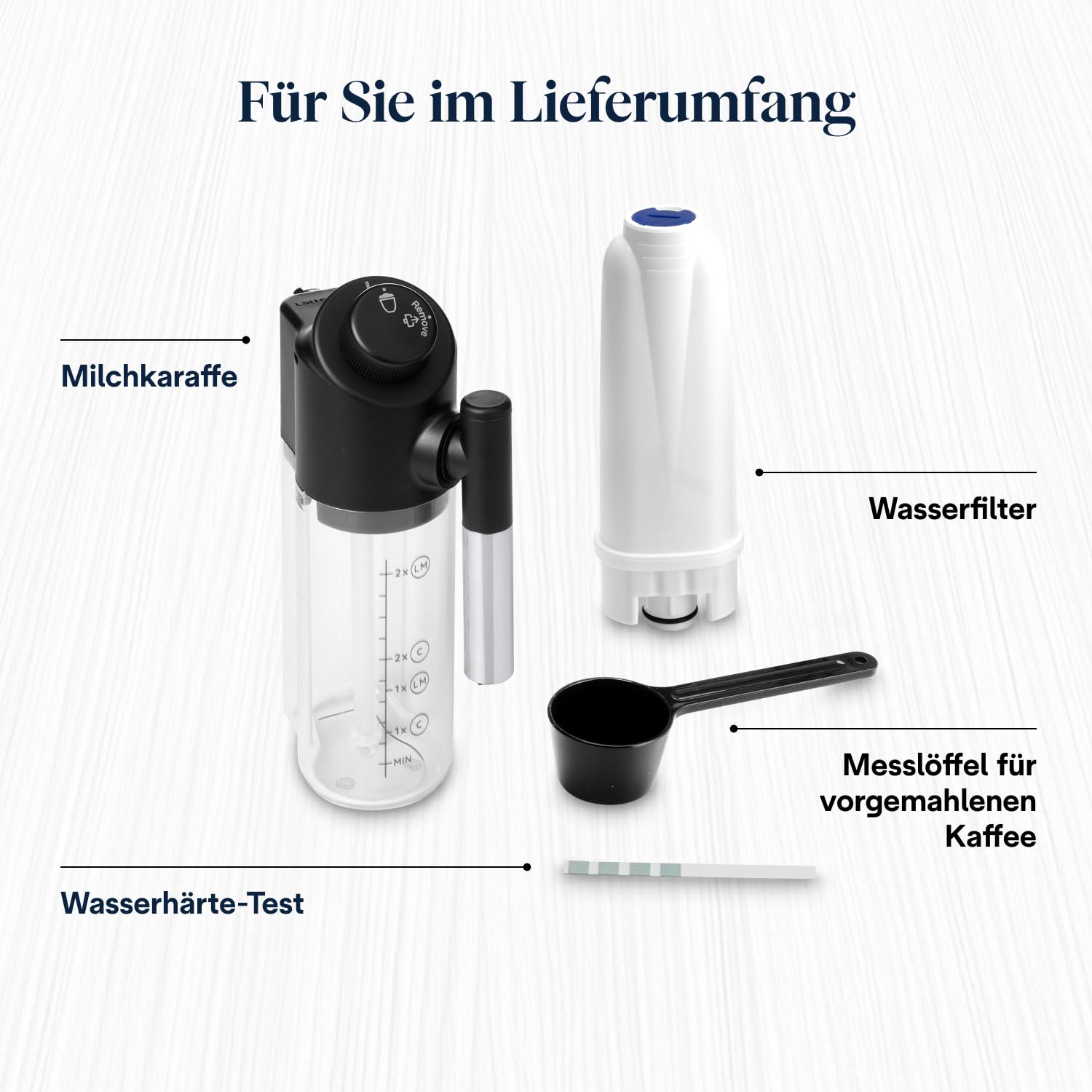 De'Longhi Magnifica Start - Perfetto Kaffeevollautomat mit LatteCrema-Milchaufschäumer, 4 One-Touch-Getränke, Cappuccino Kaffeemaschine, Soft-Touch-Bedienfeld, Schwarz-Grau (ECAM222.60.BG) 8