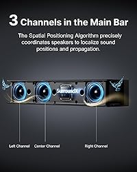 ULTIMEA 7.1CH Surround Sound System for