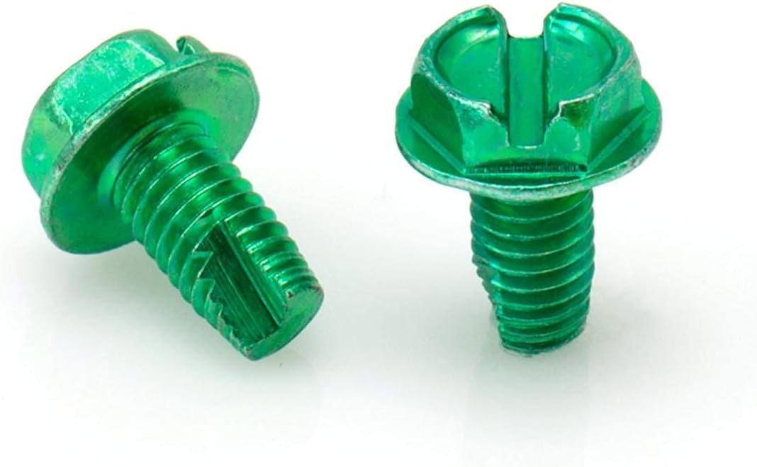 THE CIMPLE CO Grounding Screws Hex Head Screws (Green