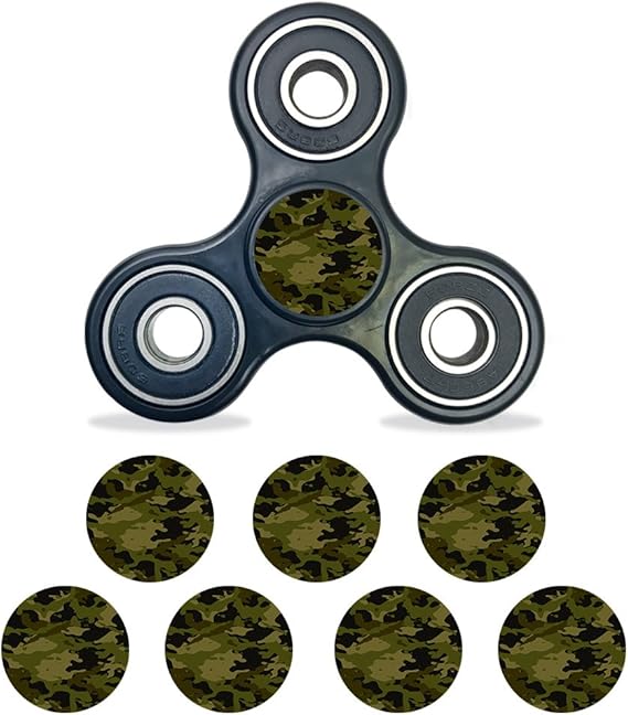 camo fidget spinner