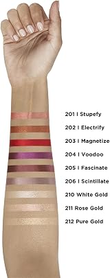 L'Oreal Paris Rouge Signature Metallic Lipstick 204 Voodoo view 5