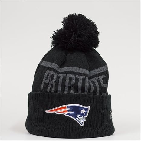 New Era Nfl New England Patriots Bc Cuffed Pom Knit Amazon Co Uk Sports Outdoors